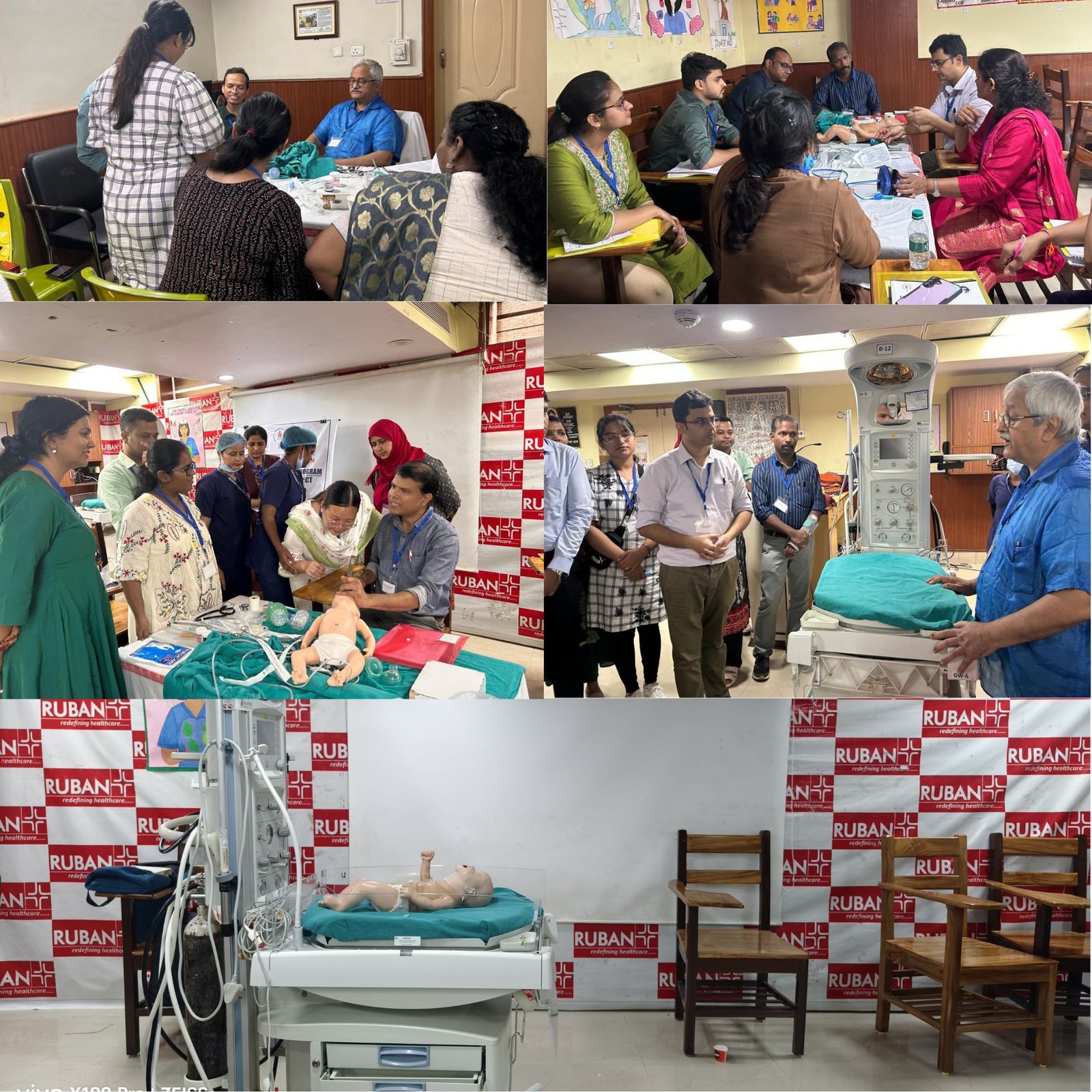 Advance Neonatal Resuscitation held last Sunday in Ruban Memorial Hospital Patna.